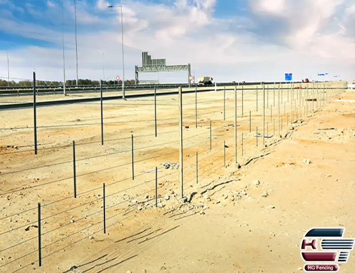 Desert Highway Fence Sysytem